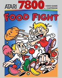 Atari 2600+ Food Fight Game Cartridge (Gaming Zubehr)