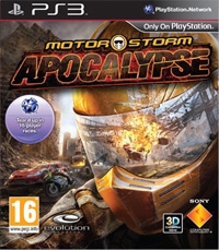 MotorStorm 3: Apocalypse platinum - Cover beschdigt (PS3)